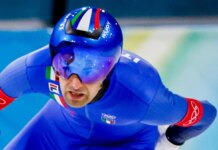 Giovannini bronzo nella mass start di Pattinaggio velocità uomini