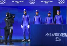 Bronzo Italia nella staffetta maschile di Short Track