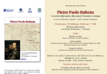 Presentazione alla Madonna della Vittoria il 22 febbraio del volume su Rubens e la corte di Vincenzo I Gonzaga