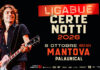 Luciano Ligabue al PalaUnical l’8 ottobre