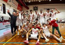 Basket Serie B Interregionale – Amica Chips, che impresa all’Arena! Successo sulla Dinamo (79-77) e terzo posto