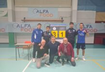 Tennis tavolo Serie A1 maschile – L’Alfa Food spegne il fanalino Santa Tecla (3-1) e riconquista la vetta
