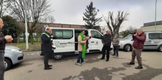 Un nuovo mezzo a disposizione all’Auser di Roverbella