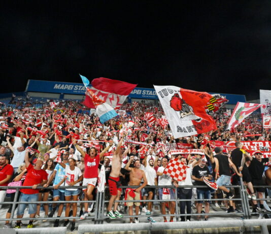 Calcio Serie B – GRANDE MANTOVA: 2-1 A CARRARA E PRIMI TRE PUNTI IN CAMPIONATO