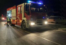 Auto a fuoco in un garage a Cerese: per ora non si esclude il dolo