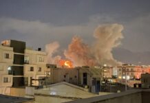 Esercito israeliano “Colpiti centri di comando a Teheran”