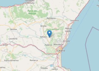 Scossa di terremoto di magnitudo 4.5 nel Catanese