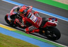 Marc Marquez vince la Sprint del Gp del Brasile, Di Giannantonio 2°