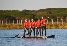 Il WhatSUP Mantova secondo alla Spring Race di Comacchio