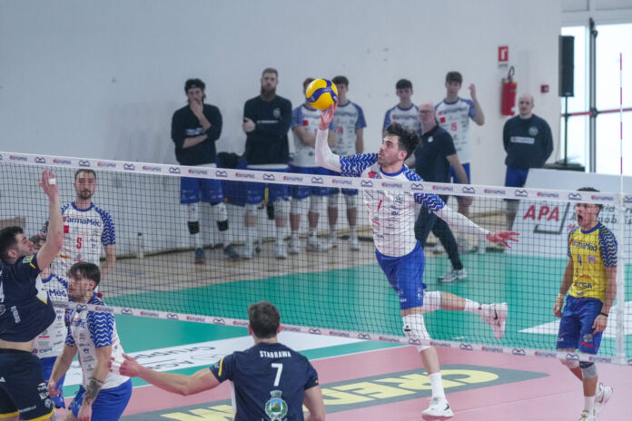 Mantova Volley maschile serie A3 Gabbiano FarmaMed vs Sarroch