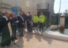 Il vescovo inaugura a Canneto il monumento in memoria delle vittime del Covid