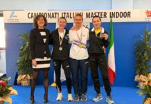 Atletica leggera indoor – Leonardo Flisi e Chiara Bacchi fanno faville agli Italiani Master