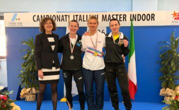 Atletica leggera indoor – Leonardo Flisi e Chiara Bacchi fanno faville agli Italiani Master