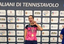 Tennis Tavolo f – Azzurra Marinelli della Brunetti vince il bronzo agli Italiani di Terza Categoria