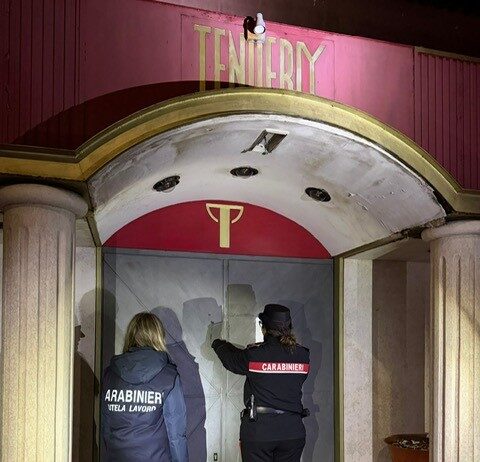 Blitz delle forze dell’ordine a Ospitaletto: sospesa la licenza ad un locale notturno e multa di 115mila euro