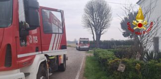 Precipita durante alcuni lavori, ferito un pensionato di Sustinente