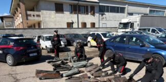 Rubano 180 chili di rame dal cantiere della scuola di Bozzolo: acciuffati due dei quattro ladri in fuga