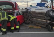 Scontro fra due auto sull’Ostigliese a Valdaro: bimbo di 4 anni tra i feriti