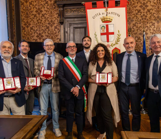 Consegnate in Comune le Benemerenze della città di Mantova 2025
