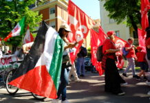 25 Aprile: la marcia dei 3mila di Anpi, Arci e Cgil