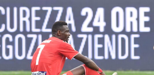 Calcio Serie B – Il Mantova perde Mensah per (almeno) due settimane