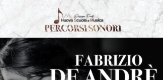 Il concerto dedicato alla musica di Fabrizio De André per “Percorsi Sonori” a Marmirolo