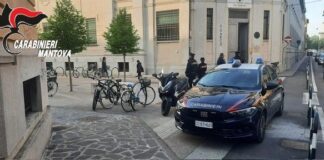 Controlli i dei Carabinieri davanti alle scuole del Mantovano: pattuglie e unità cinofile in campo