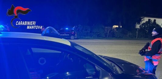 Tre denunce per guida in stato di ebbrezza e un furto a Curtatone