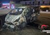 Ford Transit in fiamme nella notte a Porto Mantovano