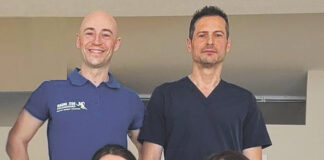 Centro Equilibrium: a San Martino dall’Argine nasce un nuovo modello di salute e movimento I quattro professionisti. In alto da sinistra: il dott. Aaron Marco Ongari e Damiano Ferrari Sotto da sinistra: la dott.ssa Silvia Piazza e Chiara Bossolini