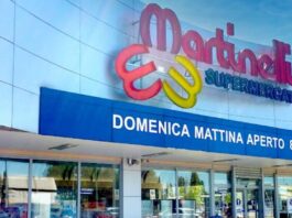 Travolta da cassette di frutta e verdura: infortunio per una 61enne dipendente del supermercato Martinelli