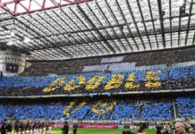 L’Inter festeggia il double, a San Siro 1-1 col Verona