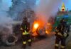 San Benedetto Po, mezzo agricolo avvolto dalle fiamme in strada Schiappa: l’intervento dei Vigili del Fuoco evita il peggio