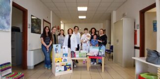 Consultori familiari, materiale donato da Il coraggio di vivere
