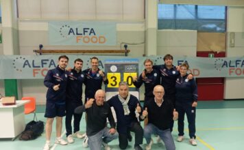Tennis Tavolo serie A1 m – L’Alfa Food travolge ancora il Muravera e conquista la sua prima finale scudetto