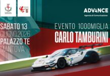 Automobilismo – Advance presenta Carlo Tamburini durante il passaggio della 1000 Miglia