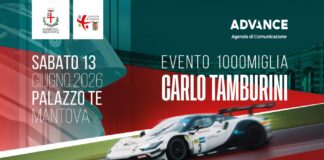 Automobilismo – Advance presenta Carlo Tamburini durante il passaggio della 1000 Miglia