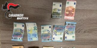Viadana, 26enne fermato con 14 dosi di cocaina: denunciato