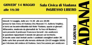 Elezioni 2026, giovedì i giovani protagonisti del confronto a Viadana