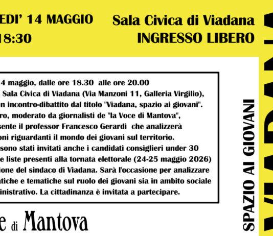Elezioni 2026, giovedì i giovani protagonisti del confronto a Viadana