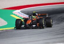 Norris in testa nelle FP2 in Catalogna, Antonelli 5° dietro Leclerc