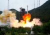 La Cina lancia un nuovo satellite nello spazio