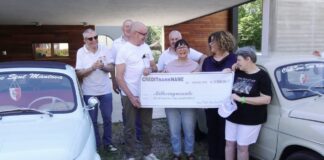 Il Club Sinc Sent dona 1.500 euro alla cooperativa Fior di Loto