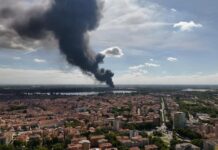 Mantova e provincia con il fiato sospeso: la grande nube vista a chilometri di distanza
