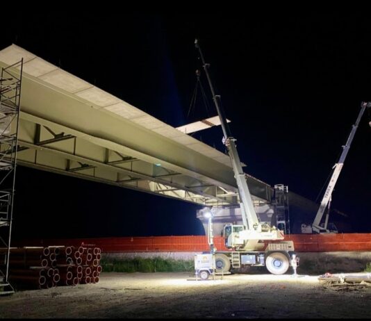 Raddoppio ferroviario Mantova-Piadena: chiusura notturna della statale Cremonese a Bozzolo