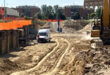 Raddoppio Piadena-Mantova: via agli scavi del sottopasso accanto al cimitero di Mantova