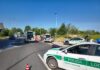 Incidente in via dei Toscani all’altezza dell’Apam: scontro moto-auto, ferito un 25enne