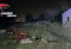 Incendio in un casolare abbandonato in strada Cipata