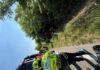 Pattuglia dei Carabinieri finisce nel fossato, quattro in ospedale