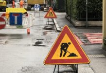 Lavori in corso tra via Corrado e corso Vittorio Emanuele